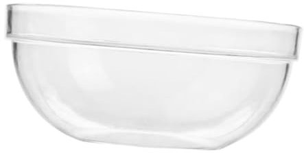 Mikinona Ensaladera Transparente Reutilizable Cuenco Decorativo Multiusos para Frutas Y Postres Tazón De Cocina Práctico Y Elegante para Servir Ensaladas Y Aperitivos Grande