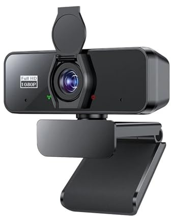 4K Webcam Auto 2K Laptop Datorkamera med Mikrofon USB och Play 1080P Kamera PC for Streaming/Videosamtal(1080P webcam)