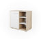 Vicco Waschbeckenunterschrank Perry, Waschtischunterschrank, Sonoma, 60 x 55.6 cm