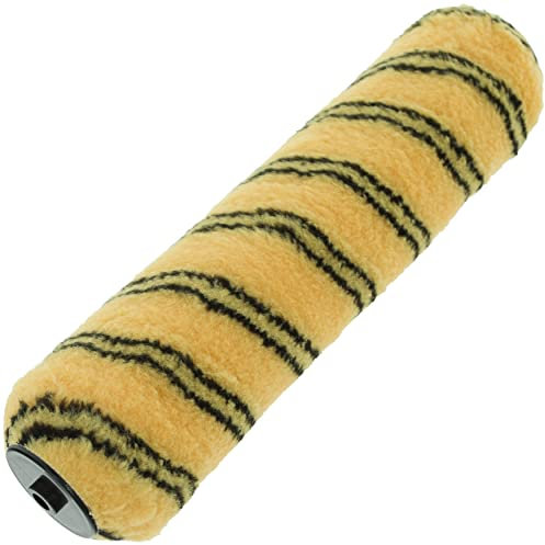 Coral 41464 Max Coat Paint Roller Cover Walls Ceilings Long Pile Woven Sleeve Fabric Emulsion Trade Tiger Stripe 12 inch