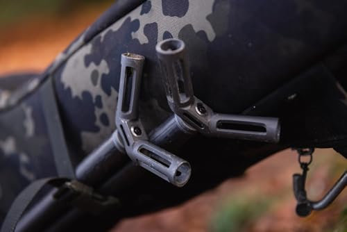 Korda Compac 3 Rod Holdall 12ft Dark Kamo - Rutentasche, Rutenfutteral, Angeltasche, Zubehörtasche, Tragetsche für Karpfenruten