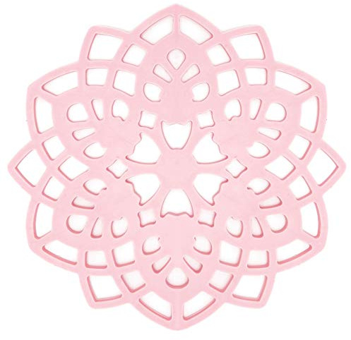 Silikonunderlägg, Underläggsmatta, Silikonbordsmattor, Värmebeständiga Mattor, Rosa Bordsmatta Ihålig Värmeisoleringsdyna Koppskål Grytunderlägg Underlägg Kökstillbehör