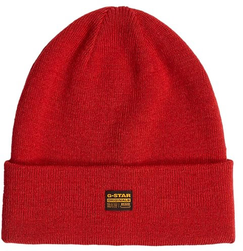 G-STAR Herren Effo Long Beanie Accessories, Rot (Baron D16624-C754-1828), PC