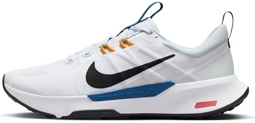 Nike Men's Low-Top Sneakers, Zapatillas para Carreras de montaña Hombre, Color Blanco y Negro, 46 EU
