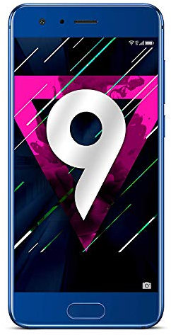Honor 9 6GB+128GB Dual Sim, Dual Camera 20+12MP, Fast Charge, 5.15 SIM-Free Smartphone (Blue1)