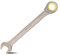 Meccion Fixed Head Ratchet Spanner 8mm Professional Chrome Vanadium Steel Forged Combination Wrench - Black Nickle Plated