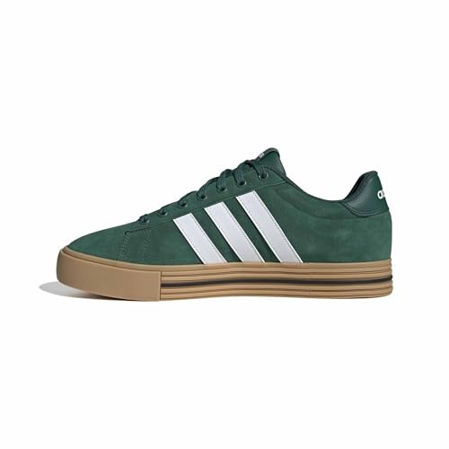 adidas Unisex Daily 4.0 Shoes, Collegiate Green/Cloud White, 9.5 UK