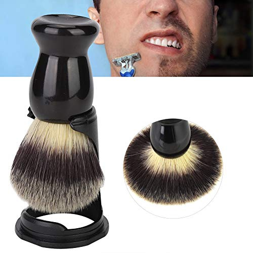 Tbest Black Ilic Shaving B Holder Port Barba B Herramienta de Afeitar, Soporte para Brocha de Afeitar Soporte para Brocha de Afeitar Soporte para Brocha de Afeitar Brocha de Afeitar