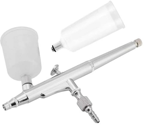 Kit compressore aerografo | Kit compressore aerografo | Set di spruzzatori per vernice a spruzzo | Kit di spazzole ad aria senza intasamento | Kit di aerografo ricaricabile | Set aerografo portatile