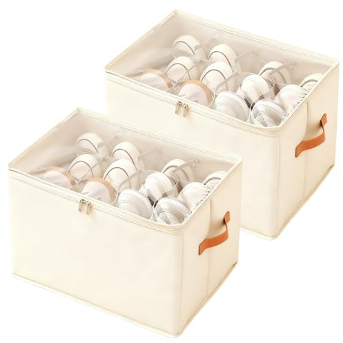 YYTECH 2 Piezas Cajas Almacenaje Zapatos, Organizador Zapatos Armario, Caben 12 Pares, Cajas Almacenaje Zapatos Plegable, Organizador de Zapatos con Tapa Transparente, Soporte Inferior