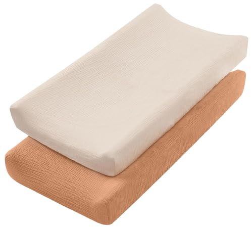 2 st/pack mjuka och andningsbara babyvaggor lakan nyfödda skötbord ärm skydd bomull barnkammare sängkläder saker bomull formsydda lakan