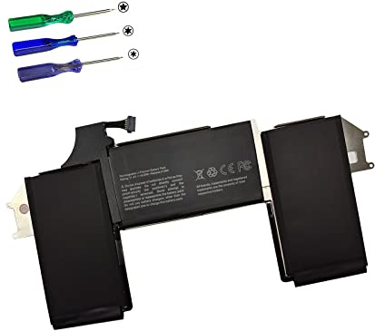 CYDZ® A1965 Laptop-batteri för MacBook Air 1313.3 A1932 (sent 2018 2019) A2179 (tidigt 2020) Version EMC 3302 EMC 3184 MacBookAir8,1 8,2 9,1 och mer (11,4V 55Wh 4800mAh)