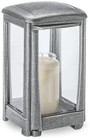 legendURN Grave Lantern Aluminium | Unique Grave Lantern or Cemetery Lamp Aluminium