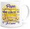 Luigi Collection Mug Papa Idée Cadeau Original Fête des Pères, Tasse Message Amour Humour Père Homme Mari Ami pour Anniversaire Noël.Tu Illumines mes Jours Je t’Aime Enfant.Imprimé en France.