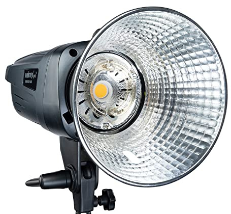 Walimex pro Emerger 400 Studioblitz mit 400 Ws Blitzleistung, Blitzgerät mit 2,4 GHz Funk, Fotoblitz mit kurzer Wiederaufladezeit, Blitzleuchte mit dimmbarem LED-Einstelllicht
