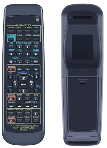 GOUYESHO AXD7247 Télécommande de Rechange pour récepteur AV Pioneer Compatible avec VSX-D510 VSX-D510-G VSX-D510S VSX-D511 VSX-D609 VSX-D309 VSX-D409 VSX-D411 VSX-D4-D4 411S VSX-D412 Secondes