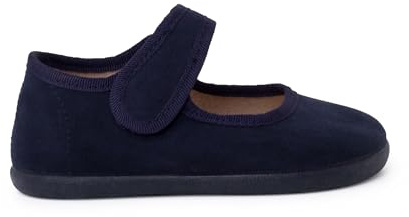Pisamonas Ballerine con Cinturino Barefoot Serratex Chiusura Strappo Misurare 23 Colore Blu