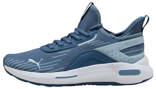 Puma Softride Enzo 5 Hype Chaussures de Course sur Route Unisexes, Indigo foncé Bleu Froid pétillant Clair, 43 EU