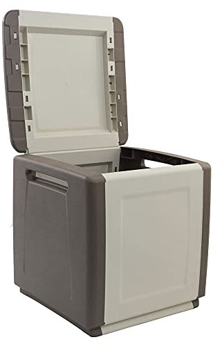 Art Plast CB1/T Baule portatutto in plastica, tortora/ecrú