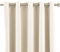 Riva Home Eclipse Blackout Eyelet Curtains, Polyester, Ivory, 46 X 54 (117 X 137 Cm)