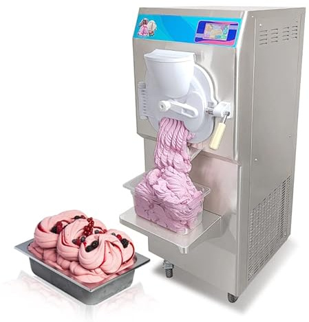 Kolice ETL Certificate Commercial Hard ice Cream Machine, Gelato Hard ice Cream Making Machine, Hard ice Cream Maker, Batch Freezer-Italy Designed Extra Strong Door, 9-11 gal per Hour