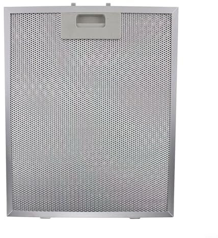 WIIYENA Cooker Hood Filter 230x260mm Metal Mesh Grease Extractor Vent Filter 5 Layer Aluminium for Range Hood Replacement for Efficient Grease Filtration