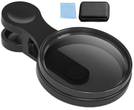 Polarisationsfilter för telefon, Polarisationsfilter för telefon Glass | Rengöringsduk Telefontillbehör