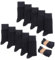 FOOTNOTE 10 Paar Hochwertige Socken Damen Baumwollsocken Socks Business, 35-38, Schwarz