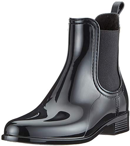 Lemon Jelly Damen Warm Comfy Chelsea Boots, Schwarz (Black 01)