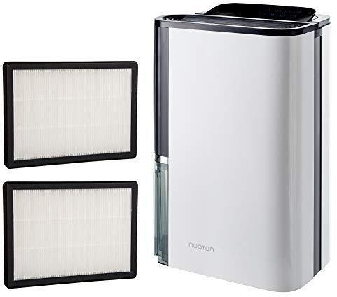 Luftentfeuchtung und Luftreinigung Noaton DF 4123 HEPA + 2x HEPA Filter, Leistung bis zu 23 L/Tag, Luftdurchsatz 185 m3/h, bis 50 m2, HEPA Filter, Verbrauch <310 W, inkl. Ionisator