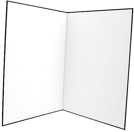 Veemoon Foldable Light Reflector Cardboard Diffuser for Photography Double-sided Three-one Design for Jewelry Life Photography