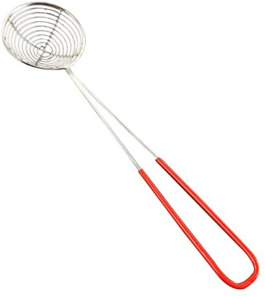 Alipis Colino in Acciaio Inossidabile Schiumarola Mestolo Utensile Da Cucina Per Residui Vegetali Colino Scolapasta Cucchiaio Facile Da e Riporre