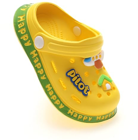 AYUEBO Enfant Mules et Sabots Sandales de Plage à Enfiler Légère Chaussures Pantoufles Clog Été Antidérapant Chaussons pour Fille Garçon pour Piscine de Jardin
