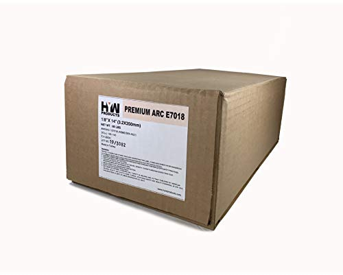 10 lbs x 6 boxes Premium Arc E7018 1/8 Stick electrodes welding rod 60 lbs