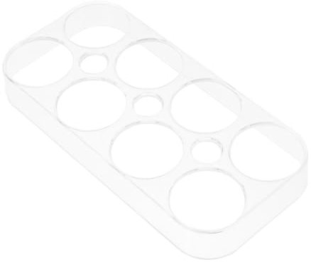 NUOBESTY Plateau à Œufs pour Réfrigérateur Boîte de Rangement à Œufs Matériau PP d'Espace Organisateur Cuisine