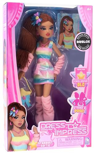 Dress To Impress — Stardust Softie Fashion Doll — Series 1 Wave 1, Pink