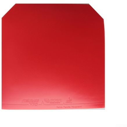 Esponja de goma de tenis de mesa Control máximo y sensibilidad para raqueta (rojo)