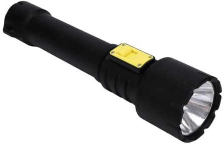 Jectse Vattensäker Typ C Undervattensficklampa med Intuitiv Kraftskärm, Dyklampa för Dykning, Snorkling och Grottutforskning, 1 X Dykficklampa