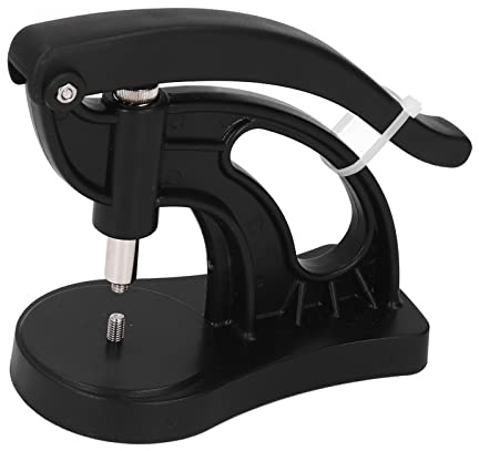 TOPINCN Kit di Strumenti di Riparazione Sostitutiva per Chiusura ABS per Fondello Dell'orologio con 12 Matrici per Set di Presse per Orologi,