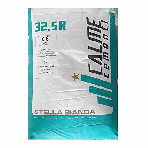 CEMENTO BIANCO R 32,5 25 KG STELLA BIANCA CALME CEMENTI