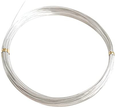 Stainless Steel Craft Wire Wires 0.4mm (26 Guage) 10m Art Craft DIY Embellishment Decoration Floristy Sculpture Model Bead Making Supplies