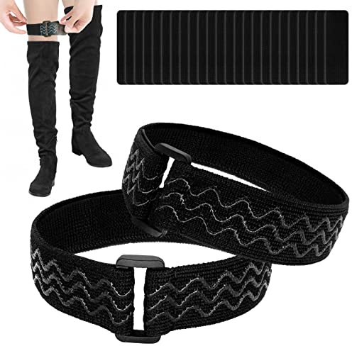 Correas para Botas largas para Botas hasta la Rodilla, Correas Antideslizantes para Botas Altas, Correas Ajustables para Botas hasta la Rodilla, Correas elásticas para Botas