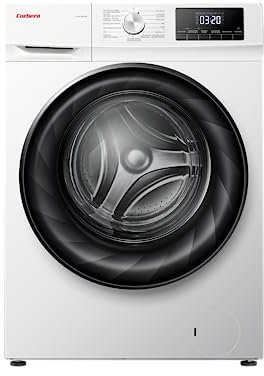 Corberó - Lavadora Secadora Carga Frontal | CLSH106VIN | 10 Kg | Lavado, 6 Kg Secado | 1400 RPM | 15 Programas | Inverter | Lavadora Jet | Vapor | Inicio Diferido | ECOlogic | Puerta XXL | Blanco