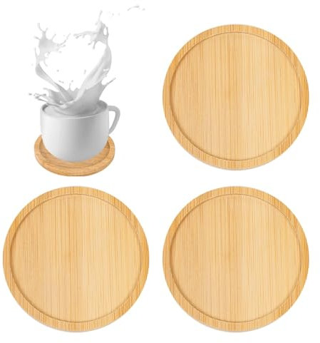 4 Stück Kerzenteller Holzplatte Holz Kerzenteller für kerzenhalter Runde Untersetzer für Kerzen, D 7.8 cm Kerzen Dekoteller für Kerzen Kerzenständer für Hochzeit Haus Dekotablett Adventsgirlanden