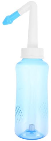 HOMOCONO Limpiador Nasal Portátil Bolsa Transparente Irrigador Manual Para Adultos Lavado Nasal y Cuidado De Nasales