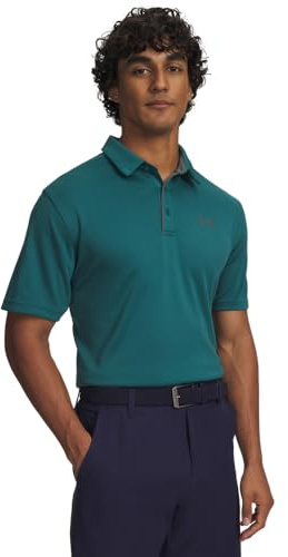 Under Armour Men's Tech Polo Shirt Rack Green/Pitch Gray/Pitch Gray XL XL