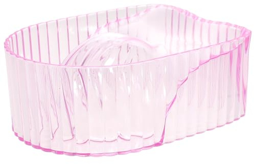 LALADEFIEE Bowl de Remojo para Uñas Cuenco Acrílico para Manicura Profesional Uso en Salones y Spa