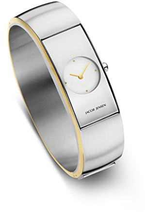 Jacob Jensen DamenArmbanduhr Analog Quarz Edelstahl 471