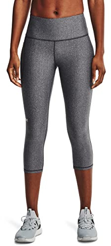 Under Armour Damen HG Armour Hi Capri NS, leichte 3/4 Sporthose, atmungsaktive Damen Sport Leggings