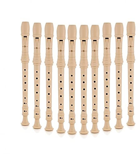 Sopranblockflöte - Deutsches System - 10er Pack für Schulen & Klassenzimmer